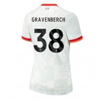 Camisa de Futebol Liverpool Ryan Gravenberch #38 Equipamento Alternativo Mulheres 2024-25 Manga Curta